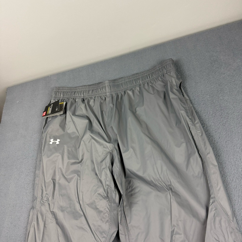 Under Armour Pants Women's 2XL Gray Ace Rainproof Waterproof Heatgear Wide Leg